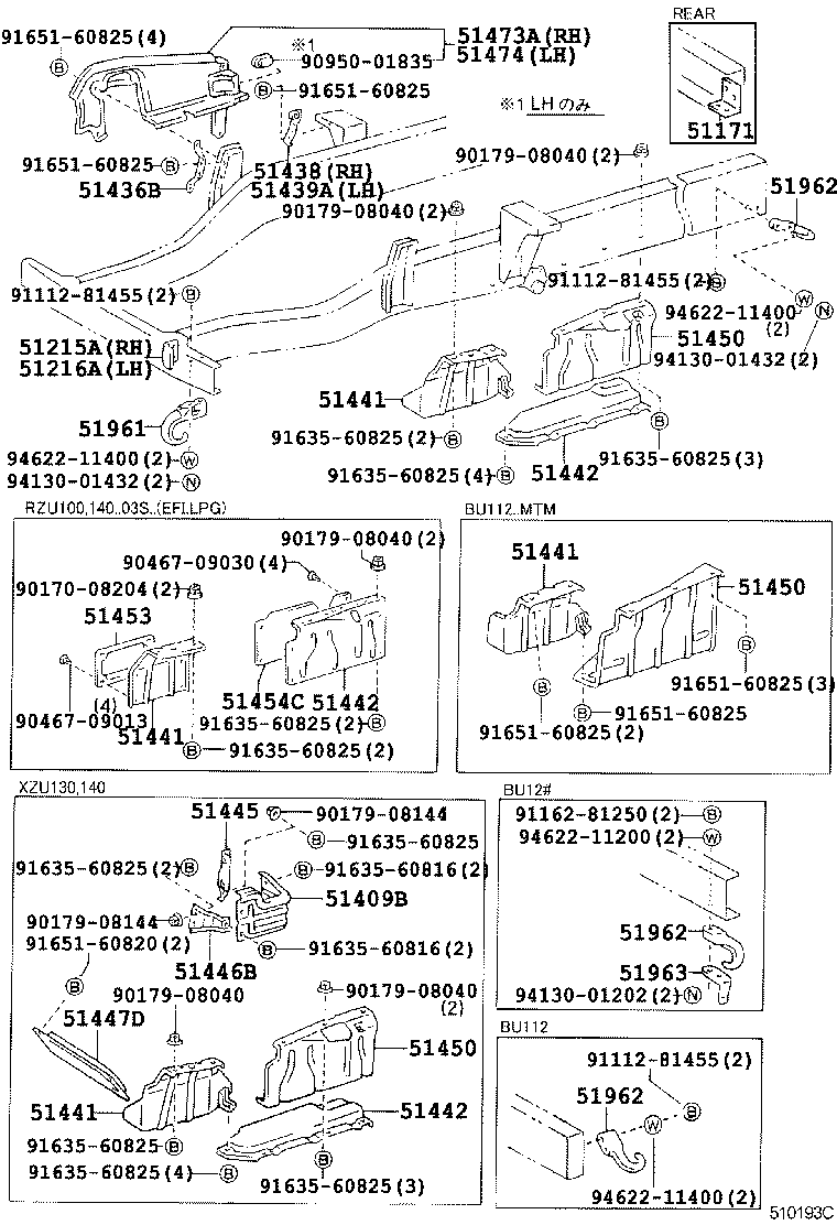 Suspension Crossmember & Under Cover