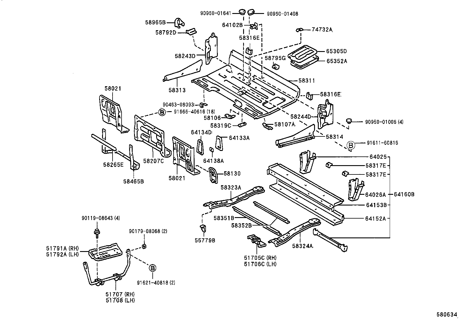 Rear Floor Panel