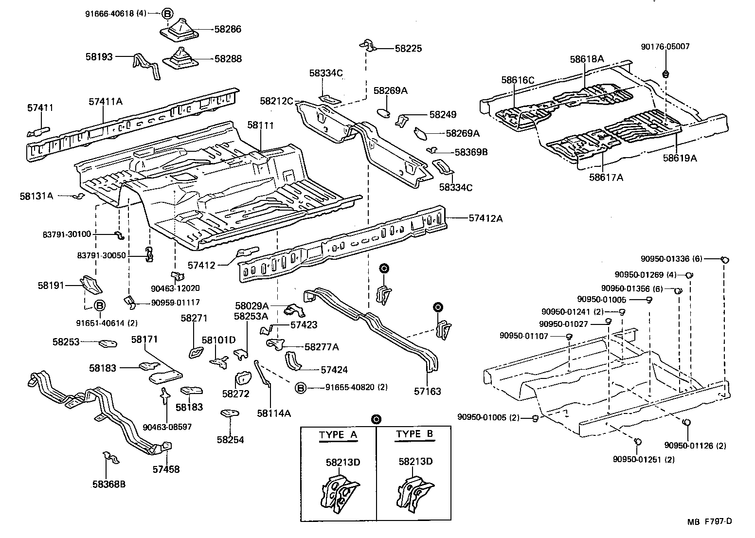 Floor Pan & Lower Back Panel