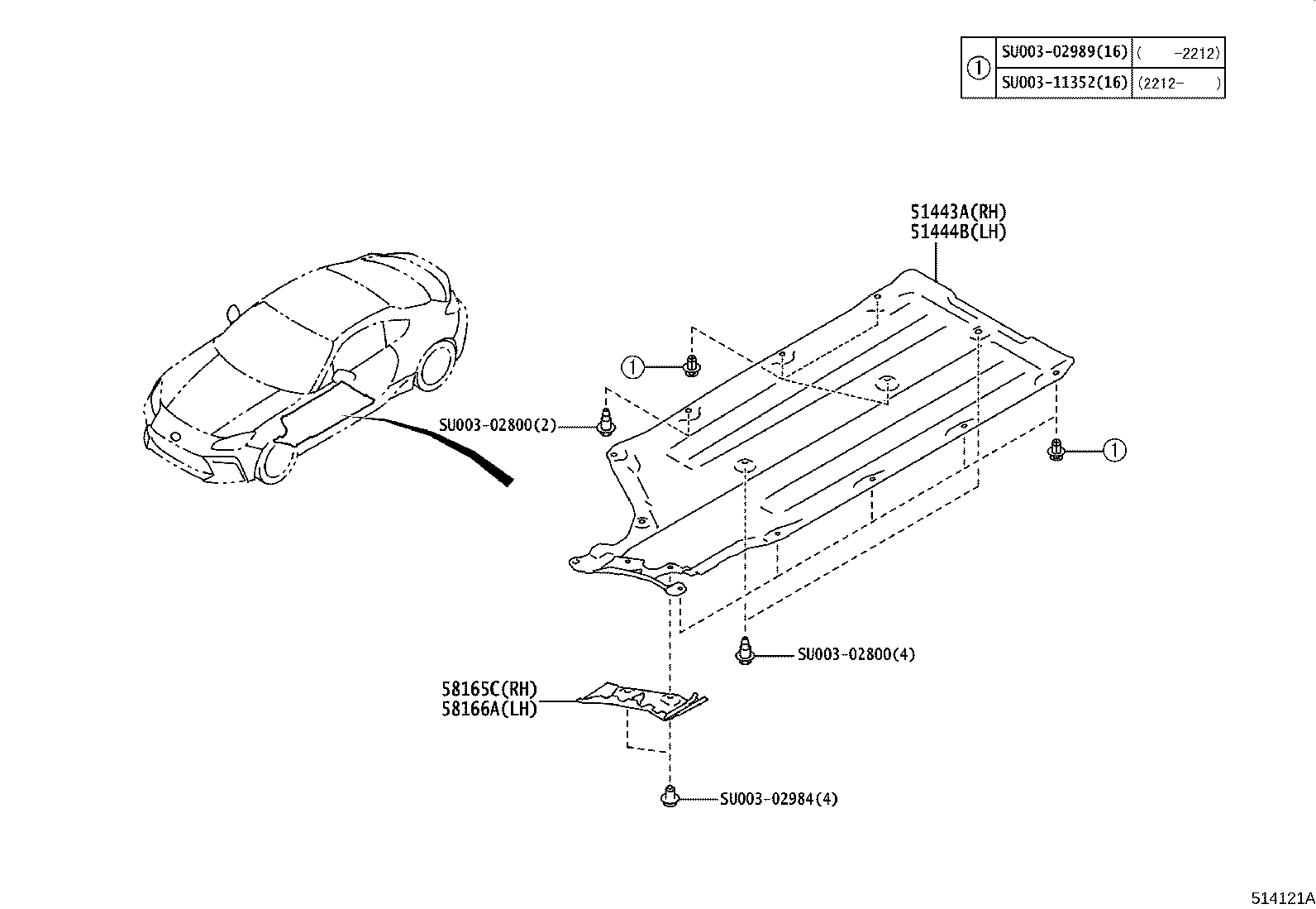 Suspension Crossmember & Under Cover