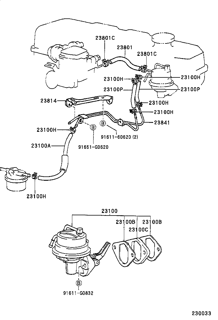 Fuel Pump & Pipe