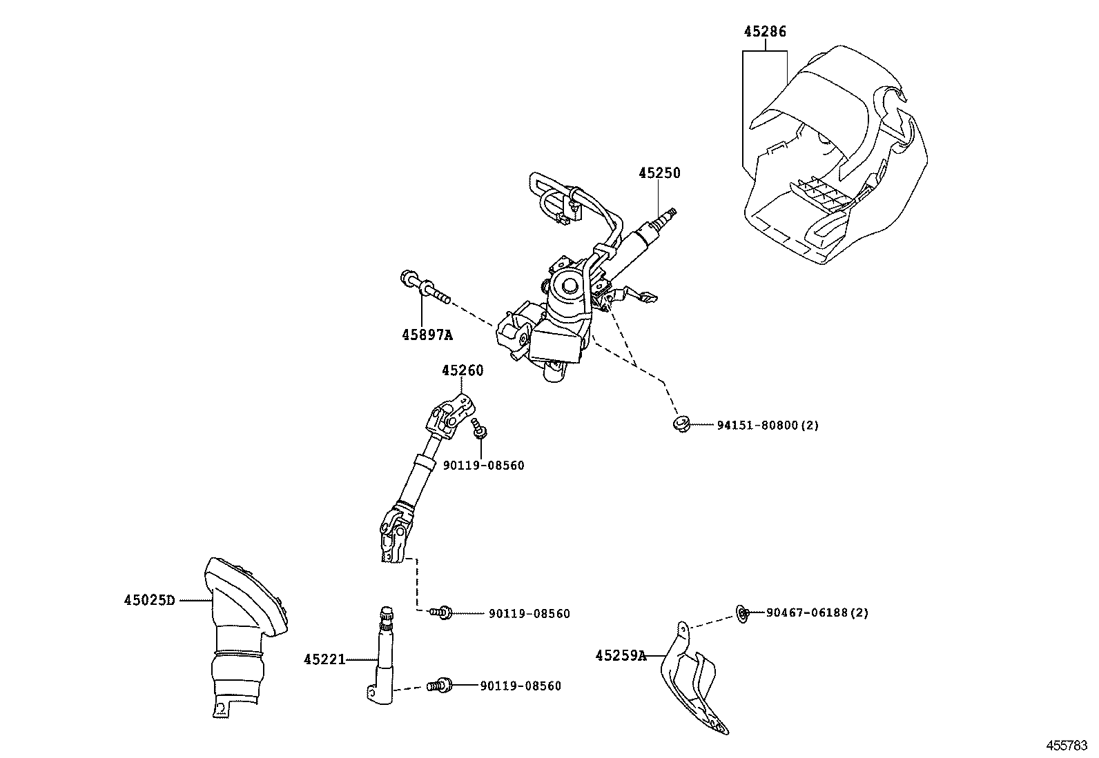 Steering Column & Shaft