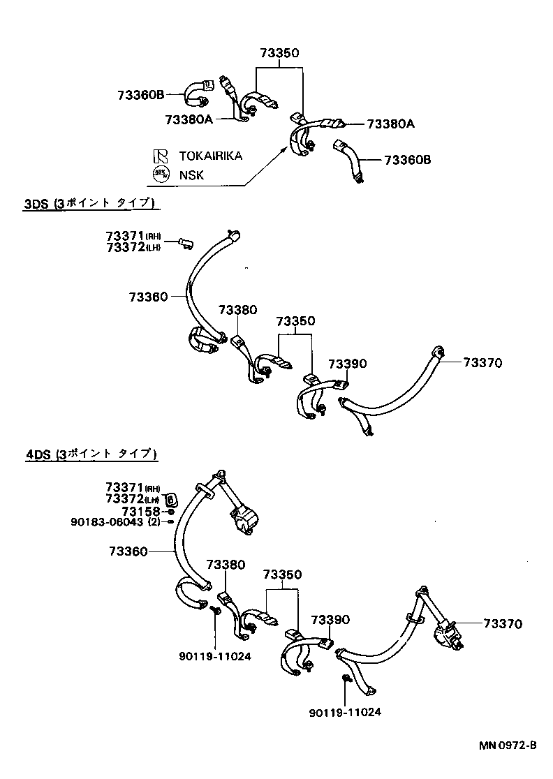 Seat Belt, Child Restraint Seat