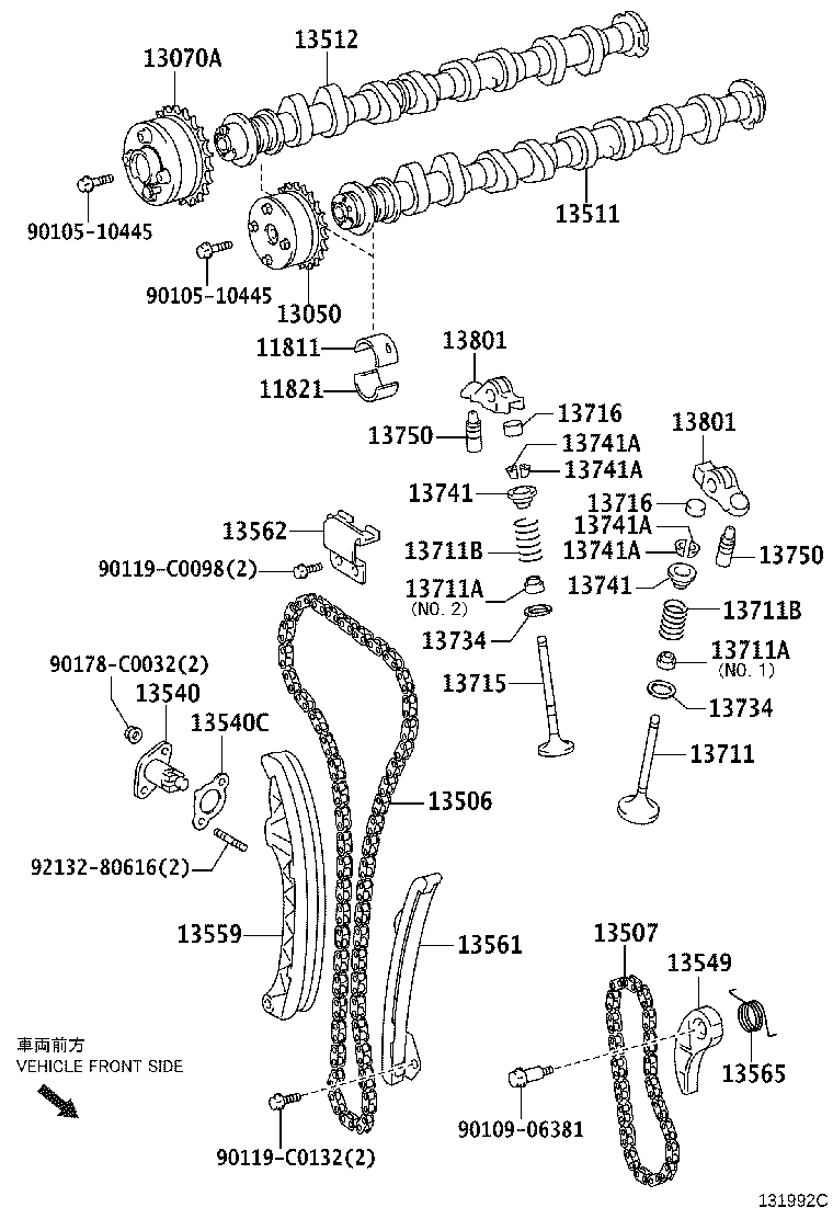 Camshaft & Valve