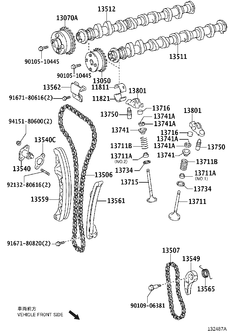 Camshaft & Valve