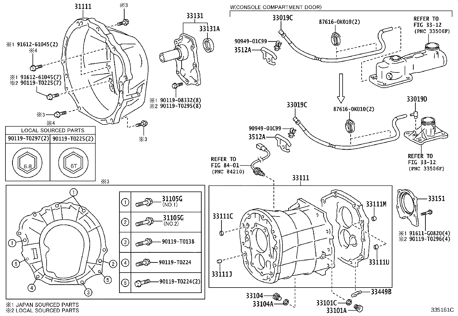 Clutch Housing + Transmission Case