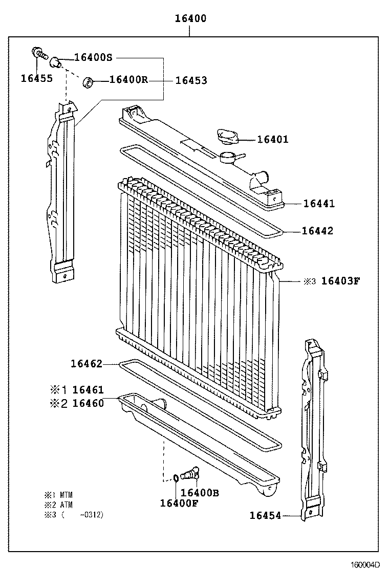 Radiator Water Outlet