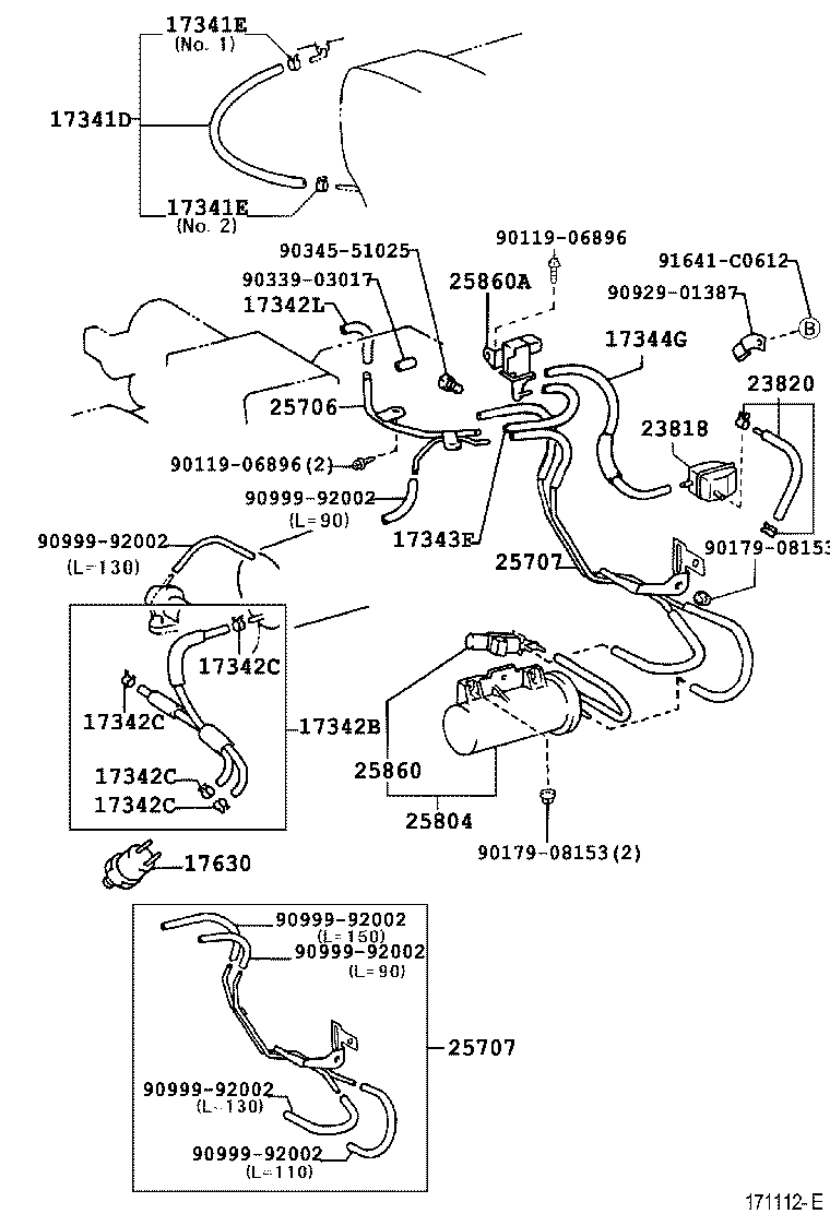 Tubería de vacío