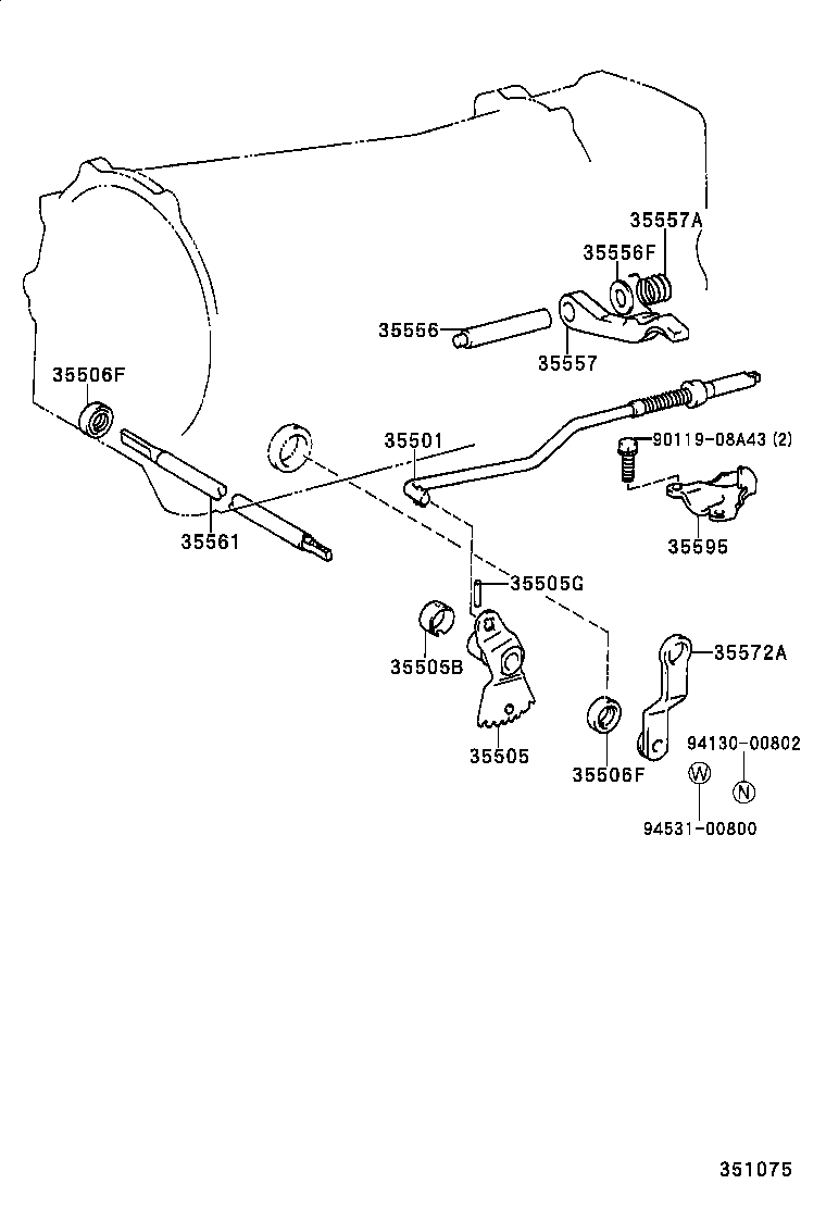 Throttle Link & Valve Lever