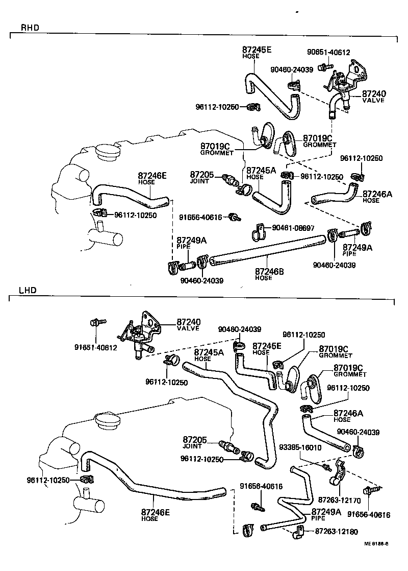 Tuberías de agua para calefacción y aire acondicionado