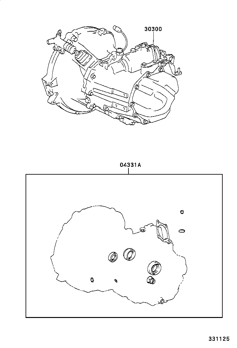 Transaxle Or Transmission Assy & Gasket Kit