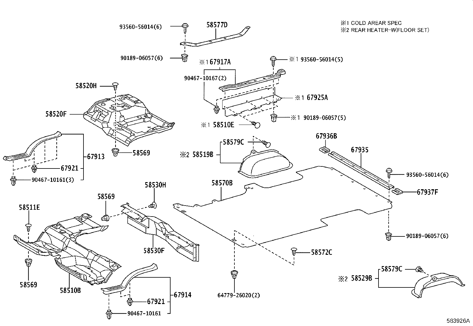Floor Mat & Silencer Pad
