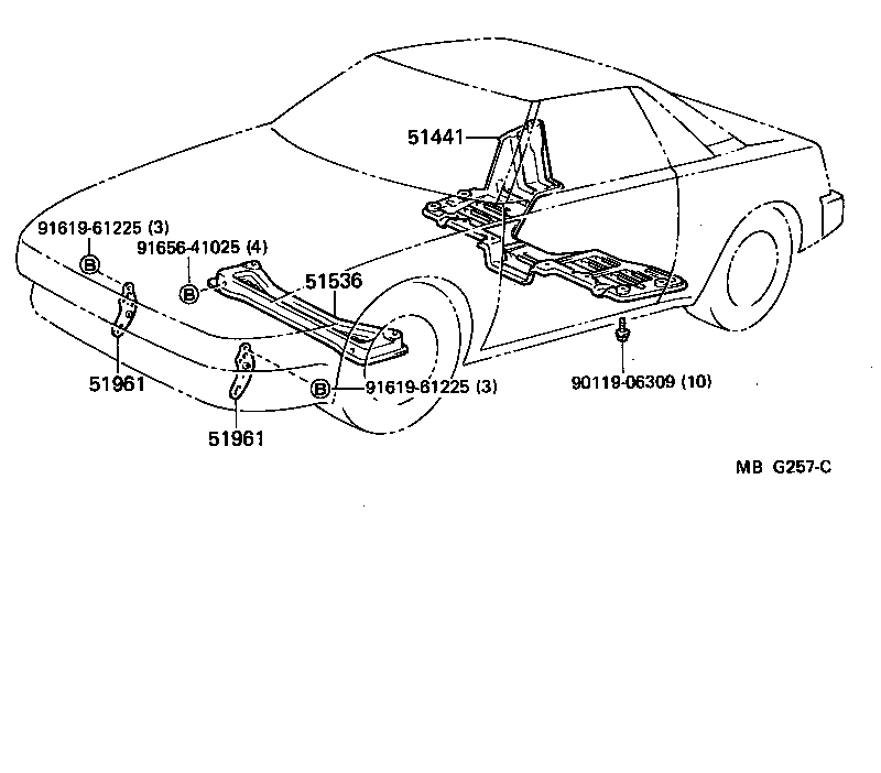 Suspension Crossmember & Under Cover