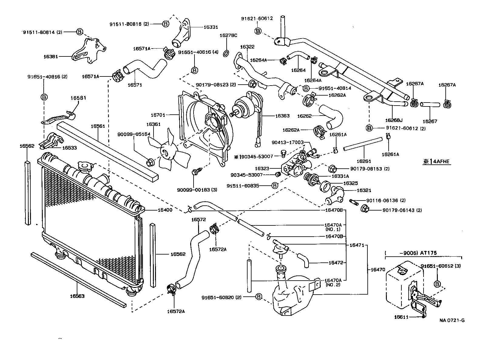 Radiator Water Outlet