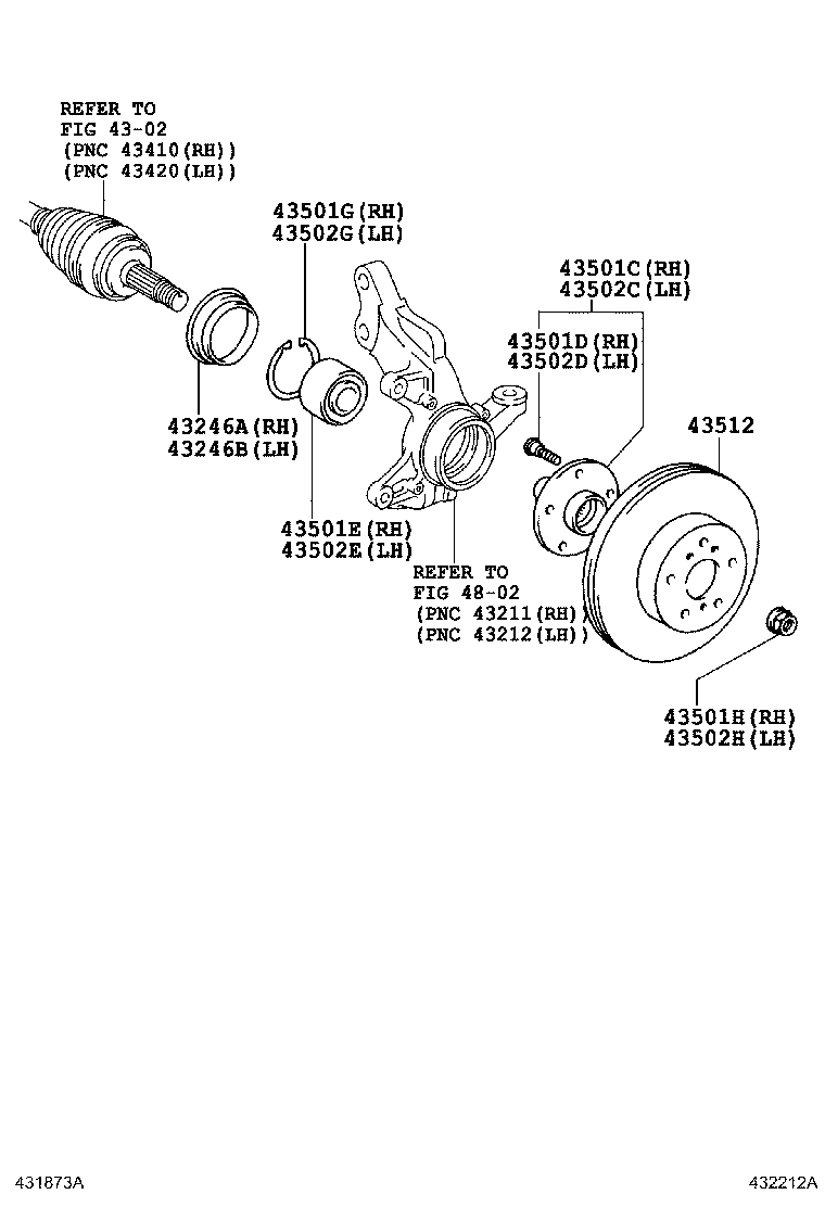 Front Axle Hub