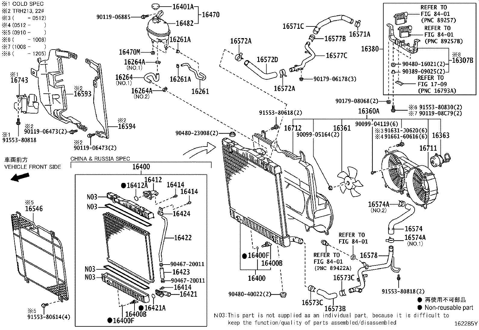 Radiator Water Outlet
