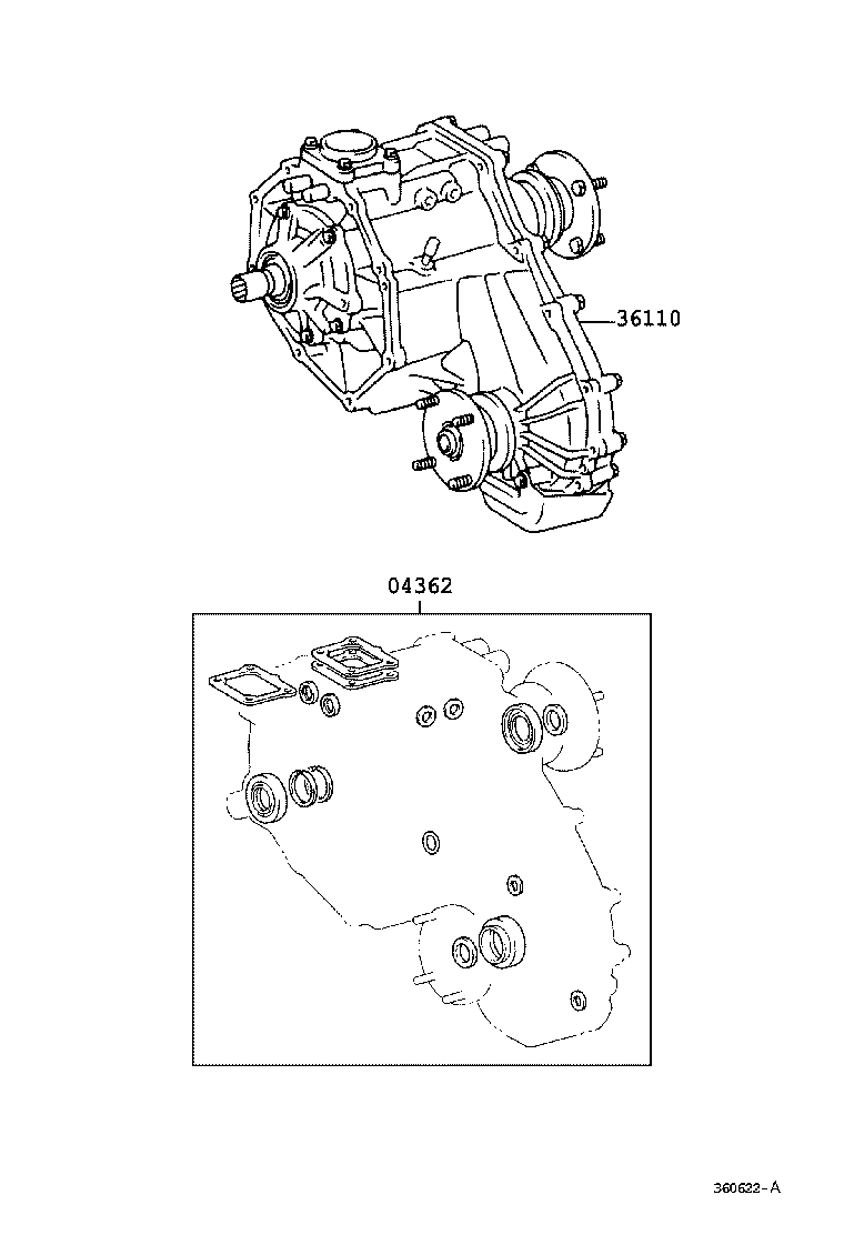 Transfer Assembly Gasket Kit