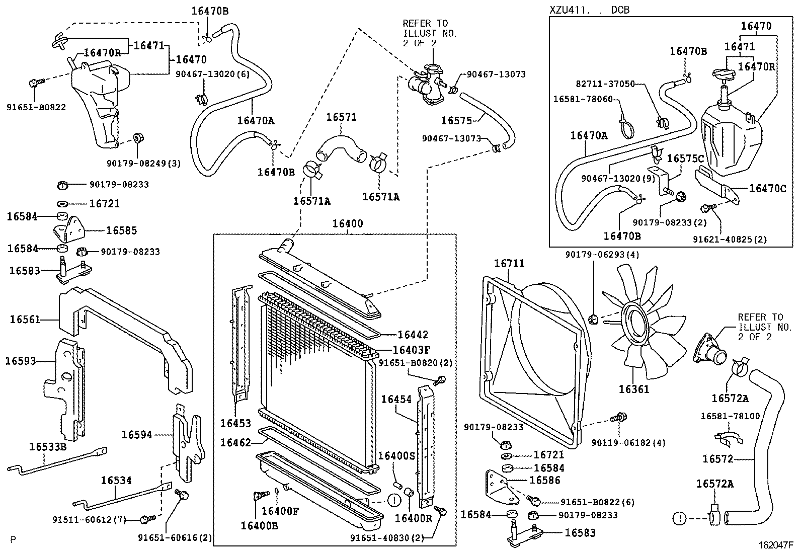 Radiator Water Outlet