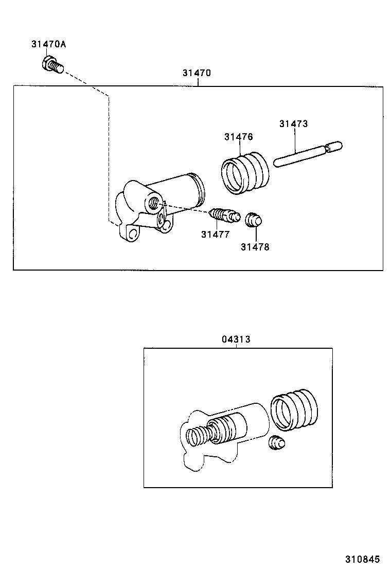 Clutch Release Cylinder