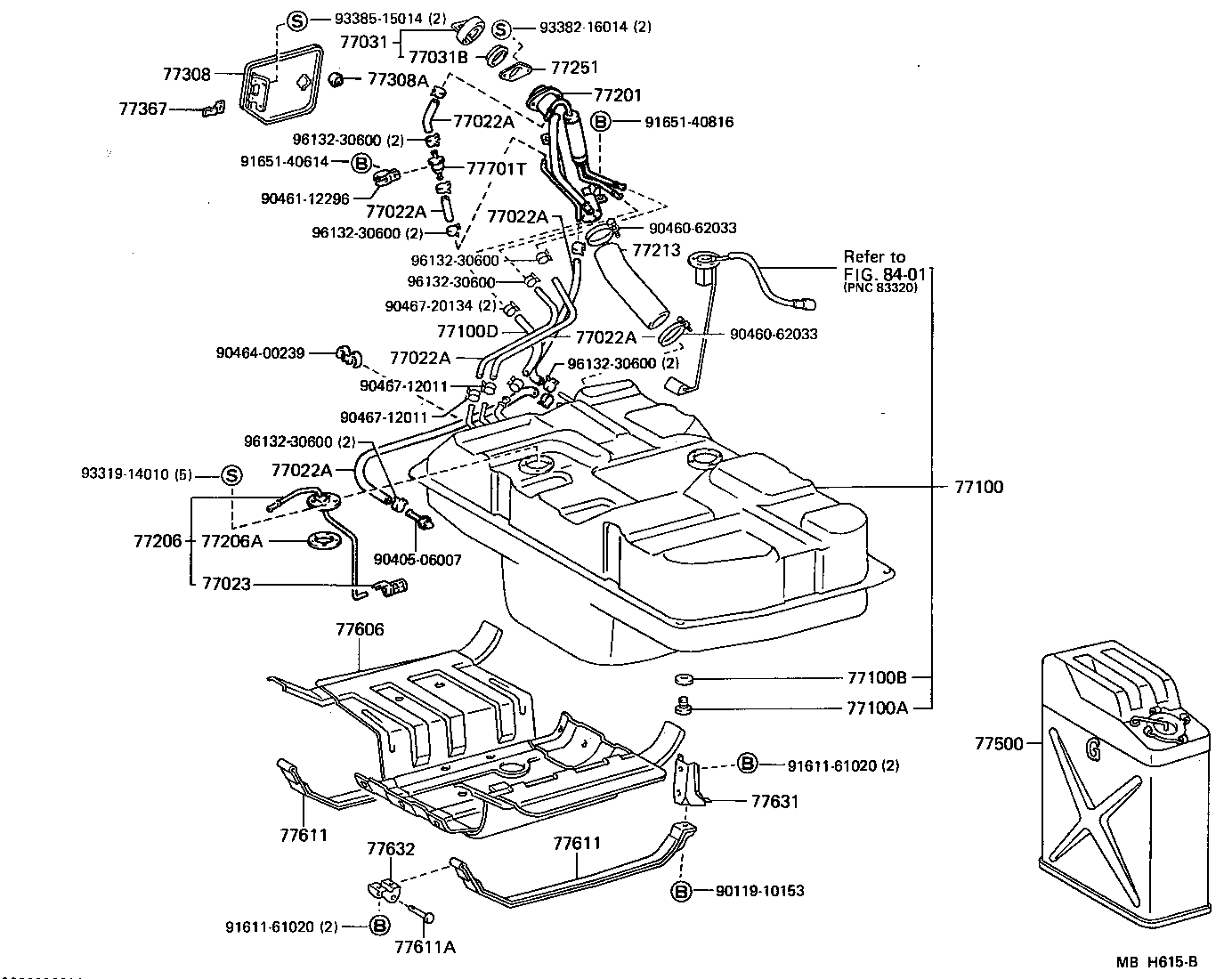 Fuel Tank & Tube