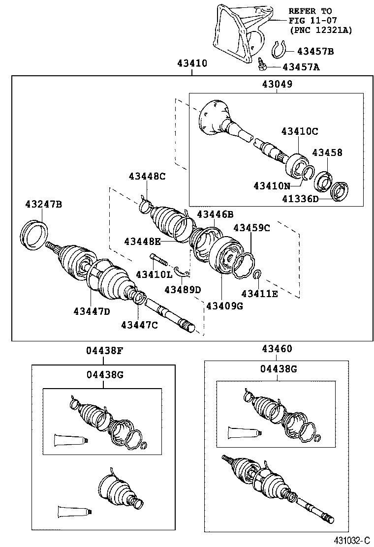 Front Drive Shaft