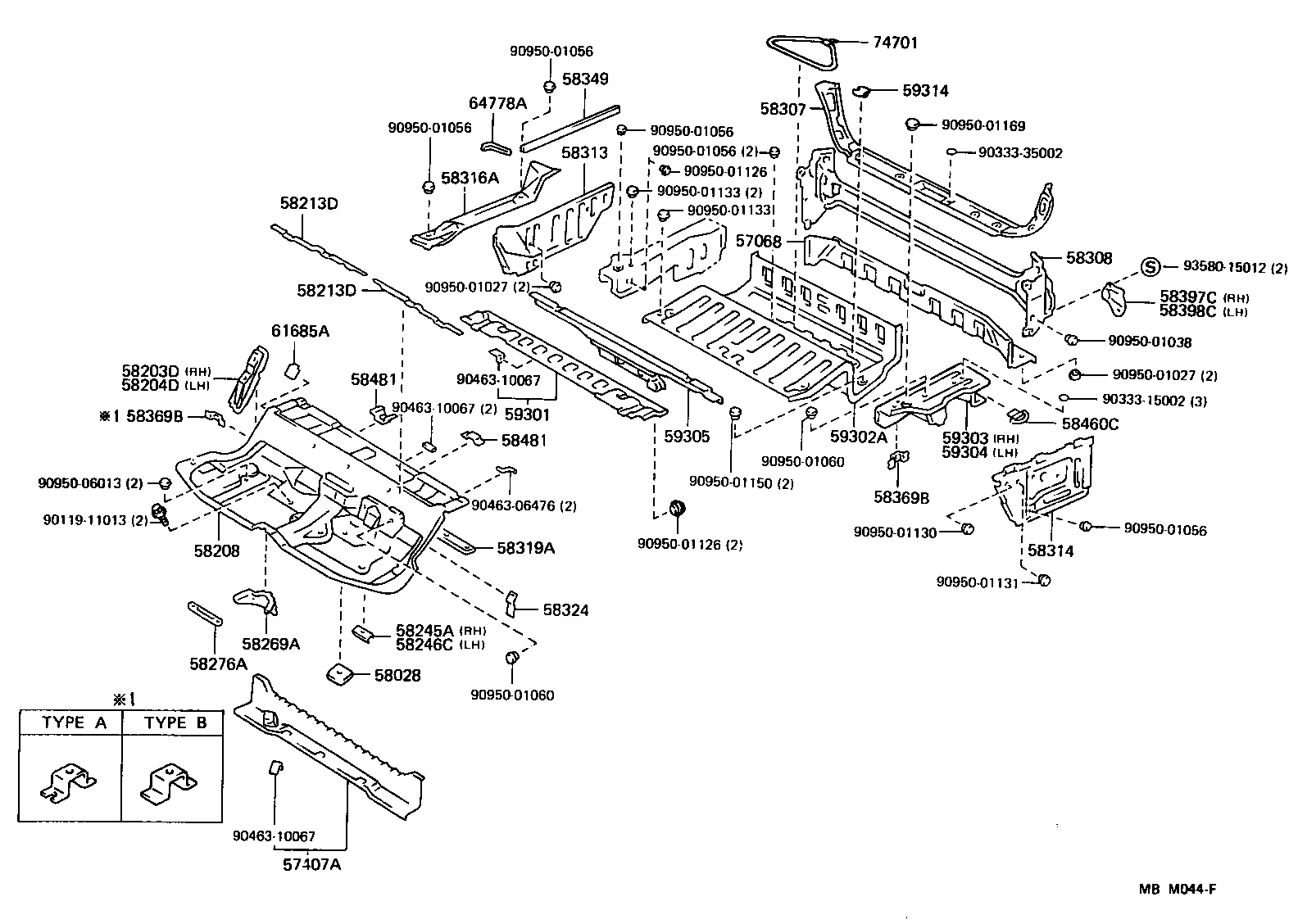 Floor Pan & Lower Back Panel