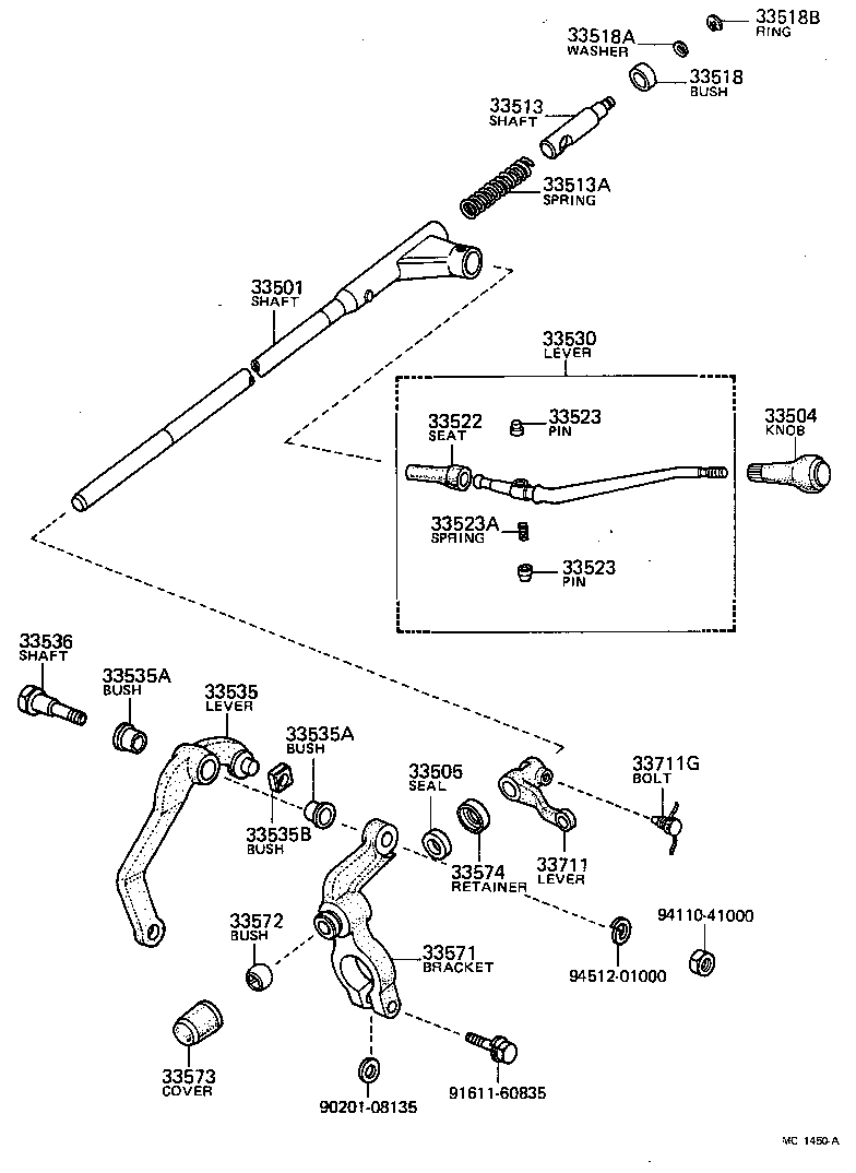 Control Shaft & Crossshaft