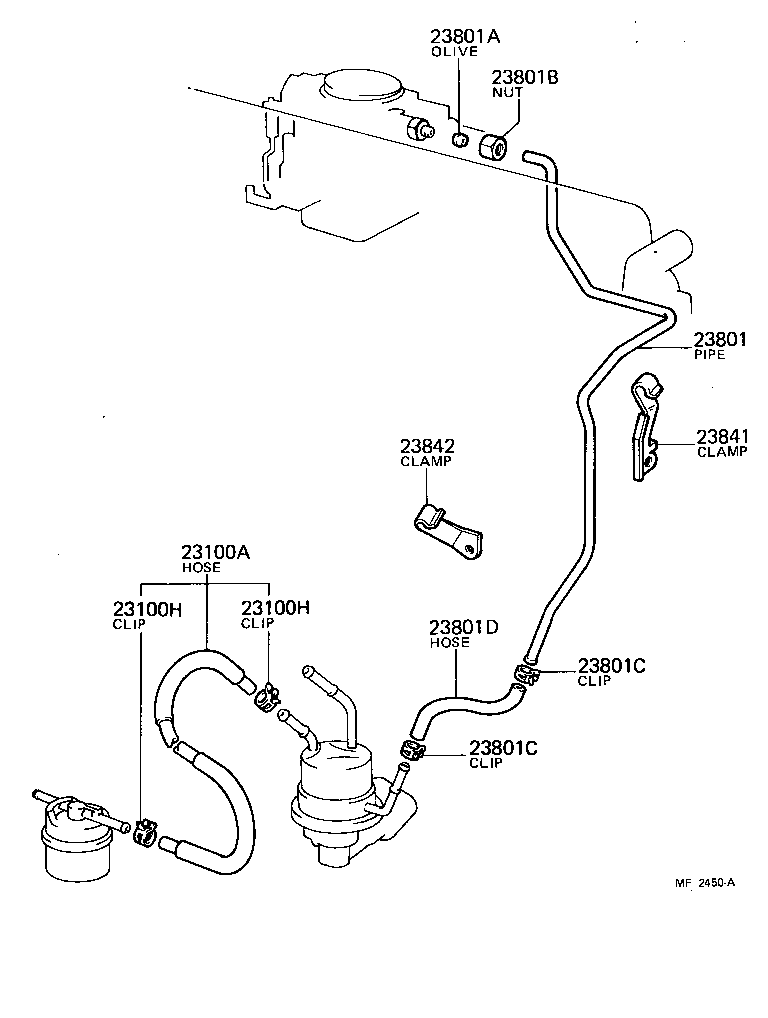 Fuel Pipe Clamp