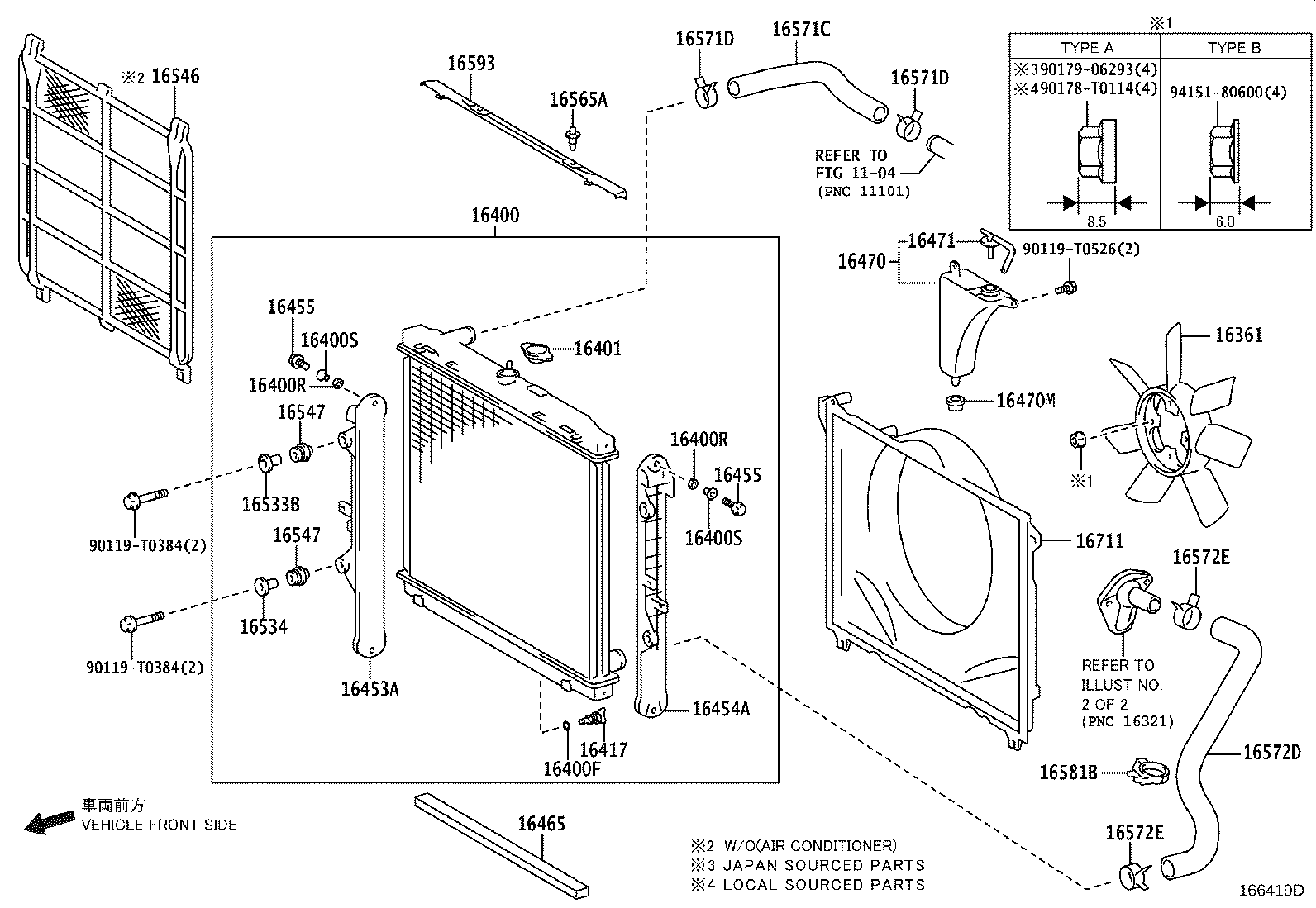 Radiator Water Outlet