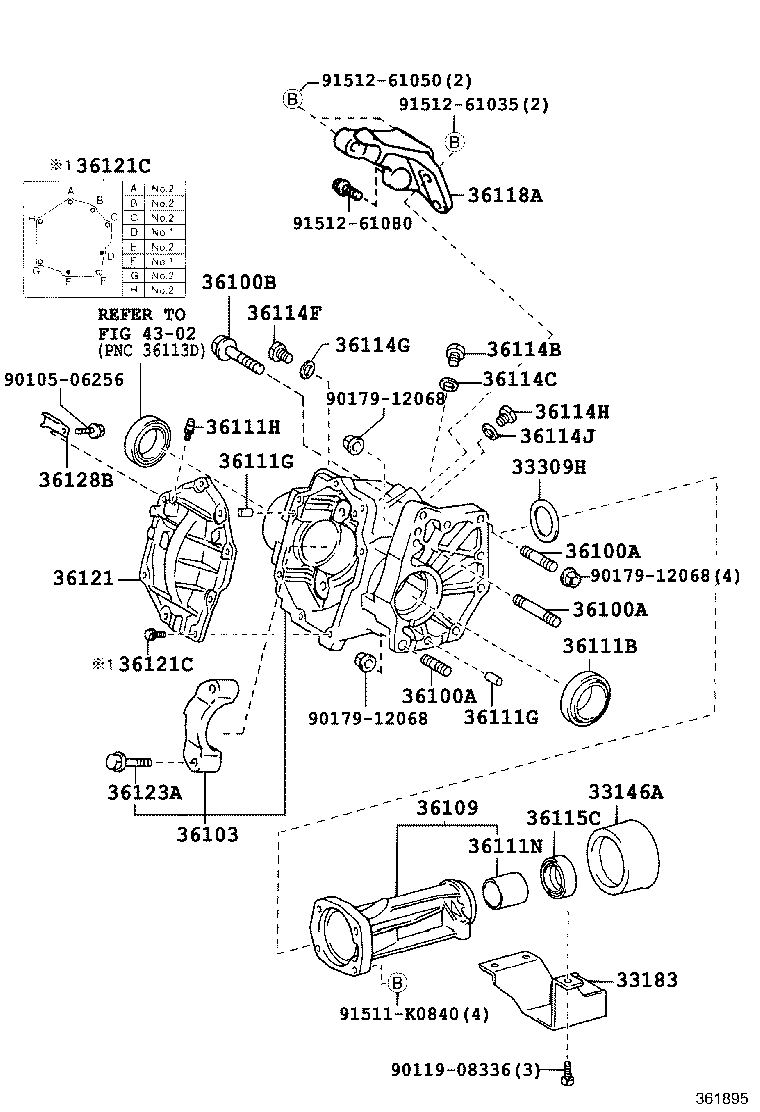 Transfer Case & Extension Housing