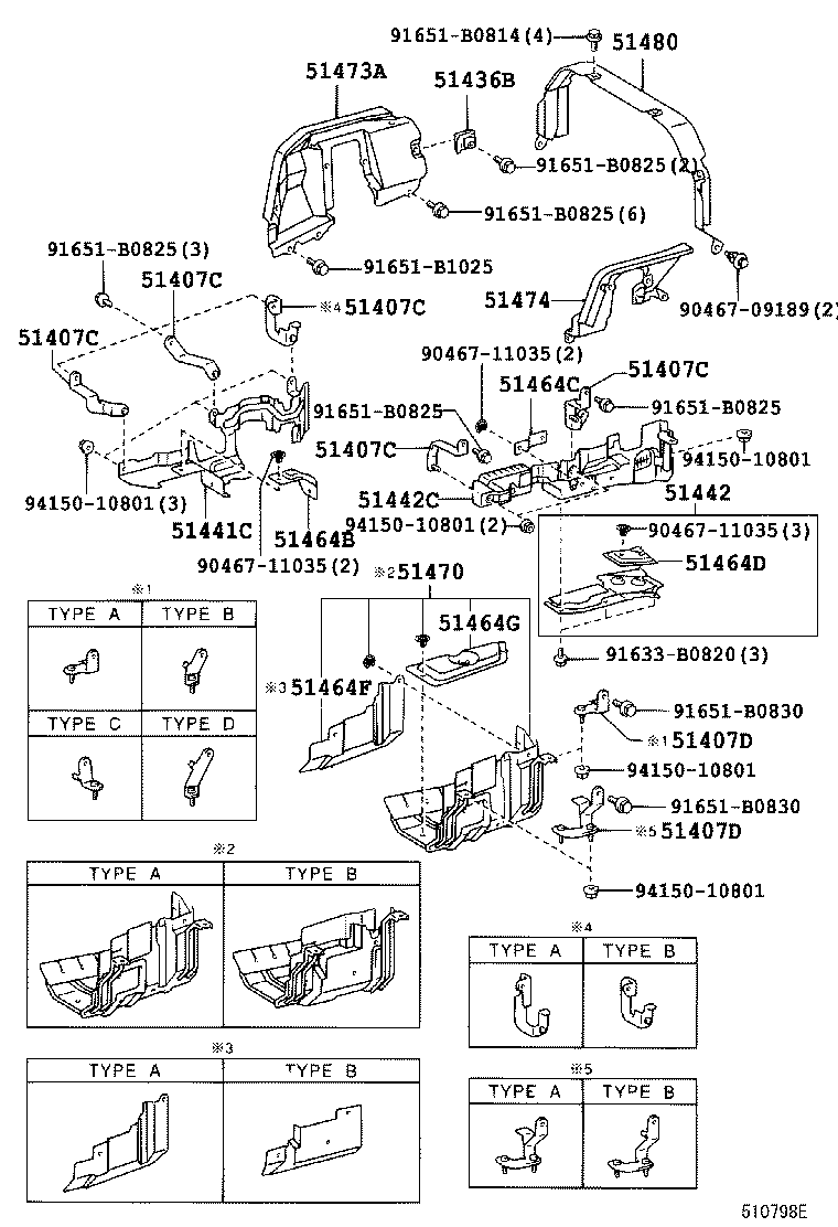 Suspension Crossmember & Under Cover