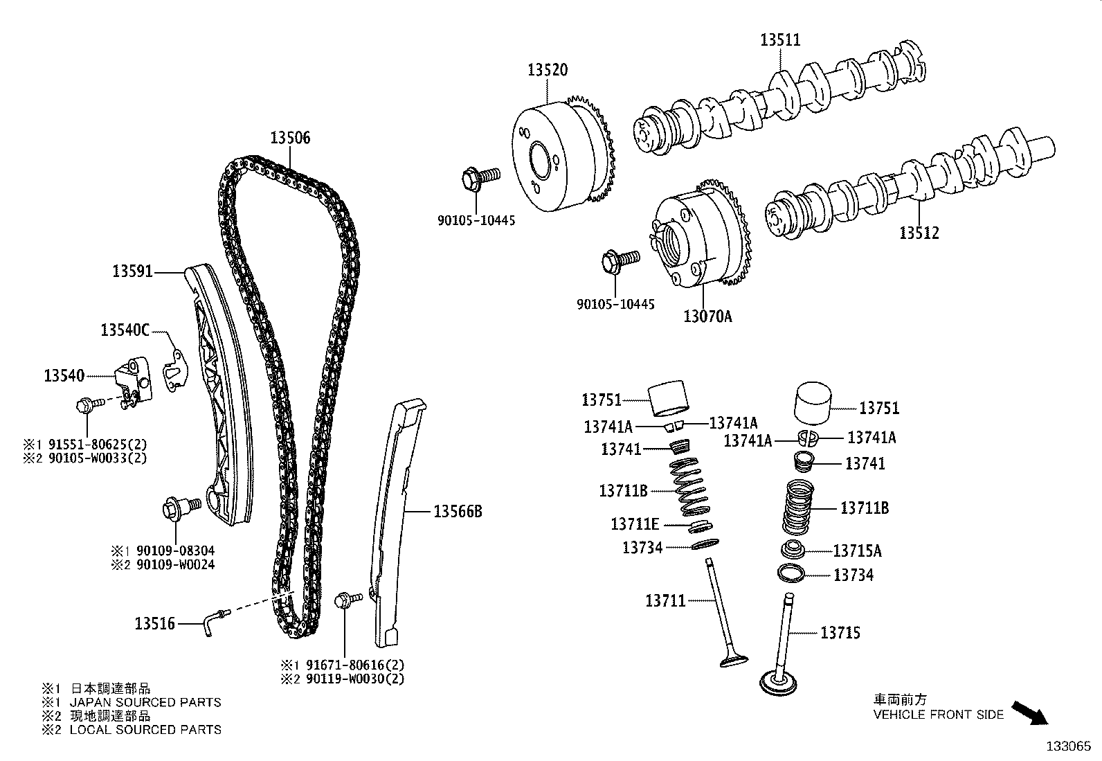 Camshaft & Valve