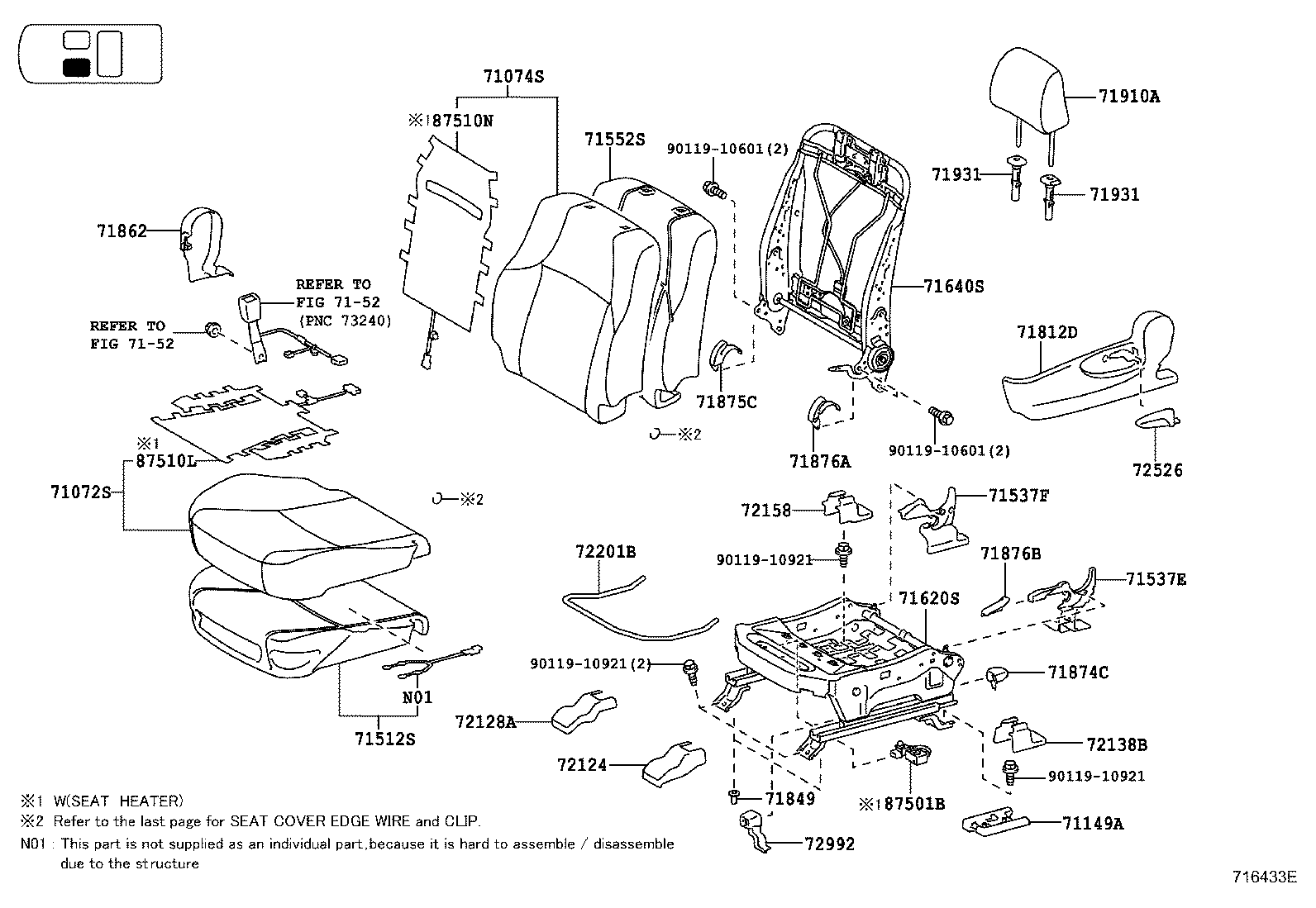 Seat & Seat Track