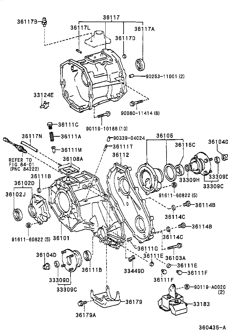 Transfer Case & Extension Housing