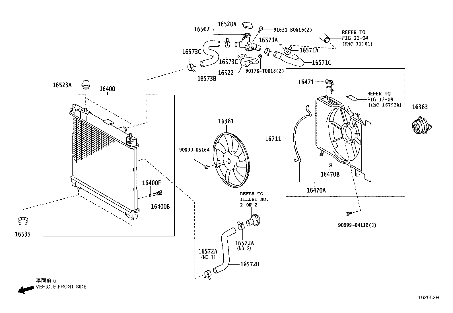 Radiator Water Outlet