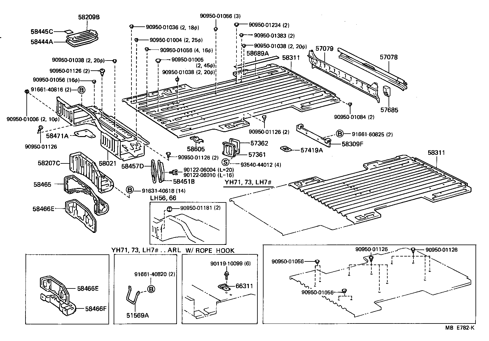 Rear Floor Panel