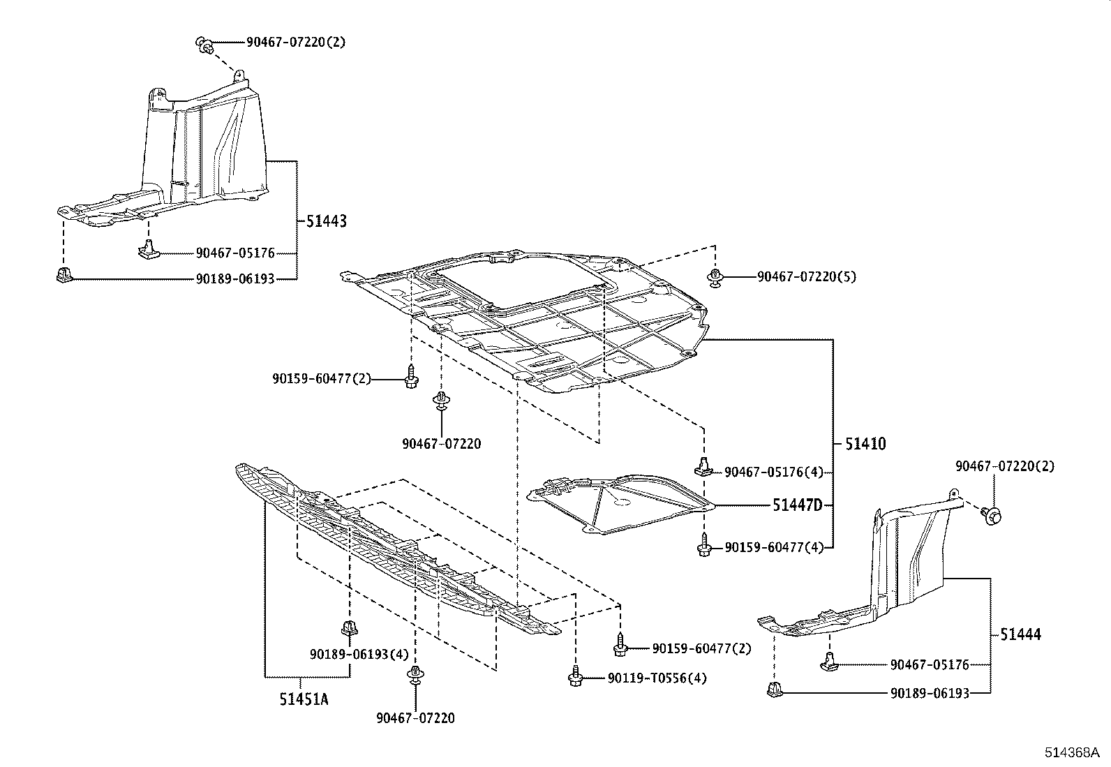 Suspension Crossmember & Under Cover