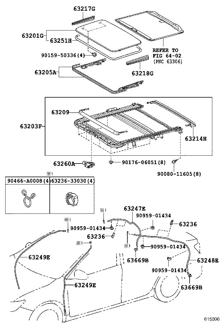 Panel & Back Window Glass