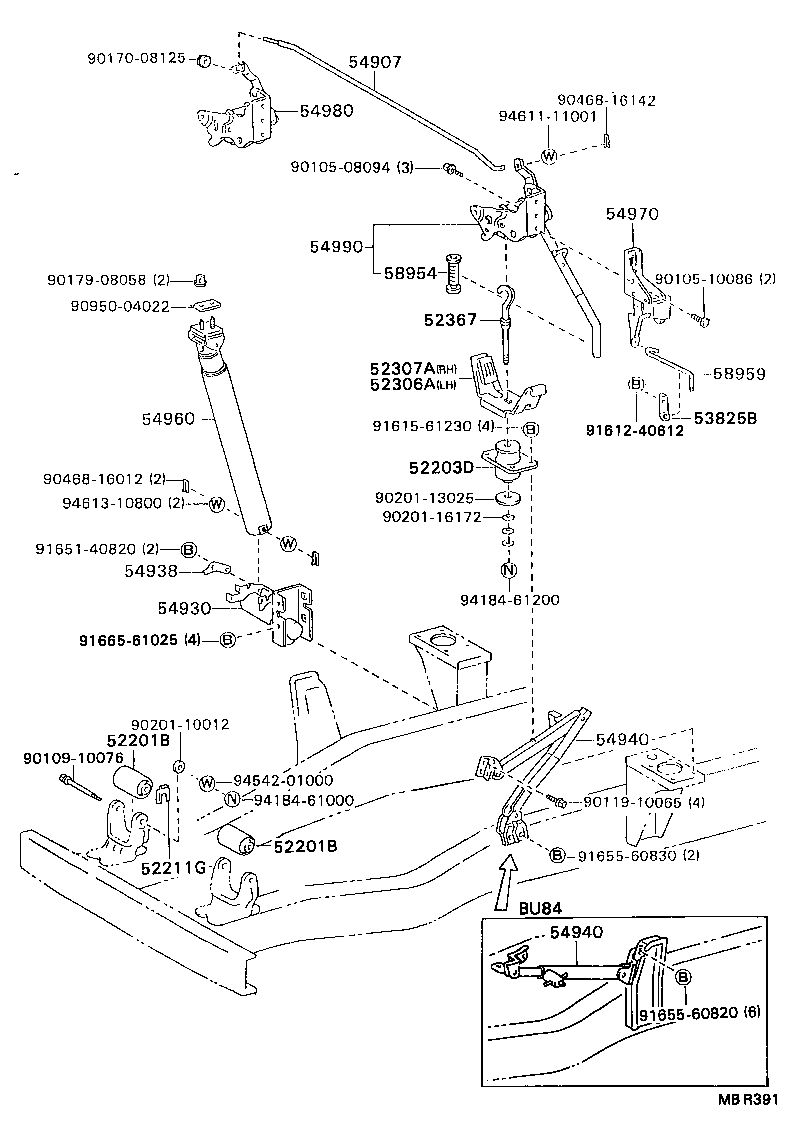 Montaje de cabina y montaje de carrocería