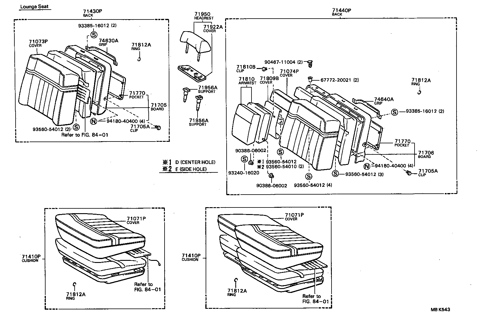 Front Seat & Seat Track