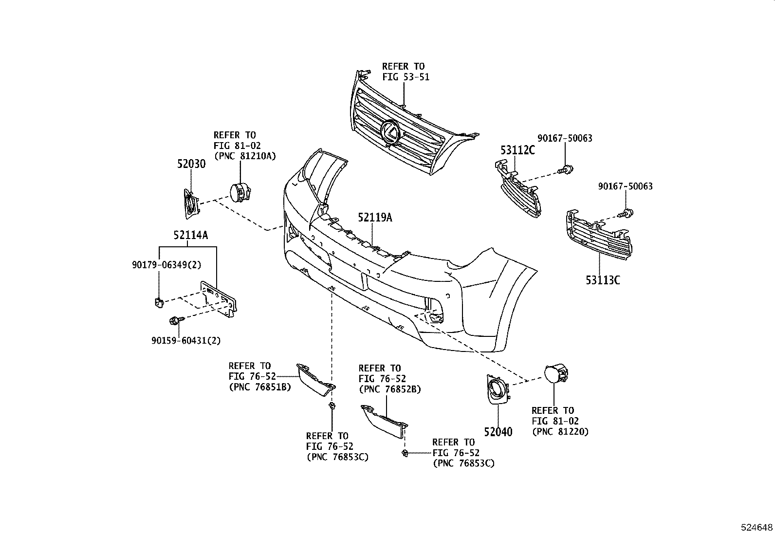Front Bumper Bumper Stay