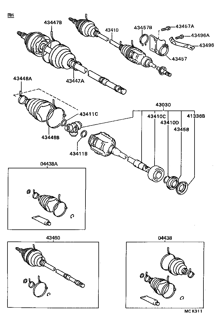 Front Drive Shaft
