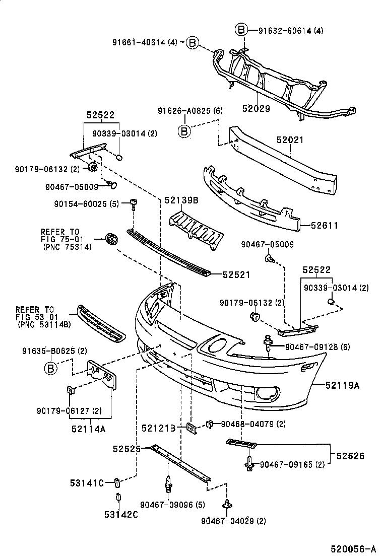 Front Bumper Bumper Stay