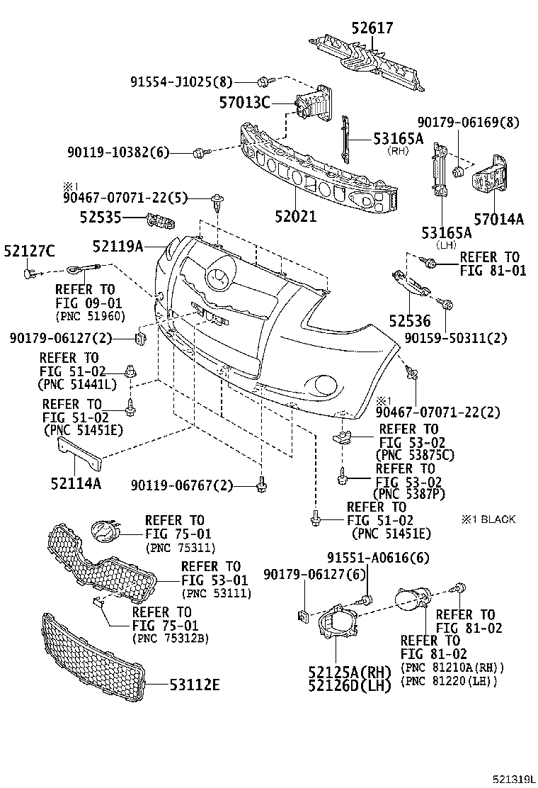 Front Bumper Bumper Stay