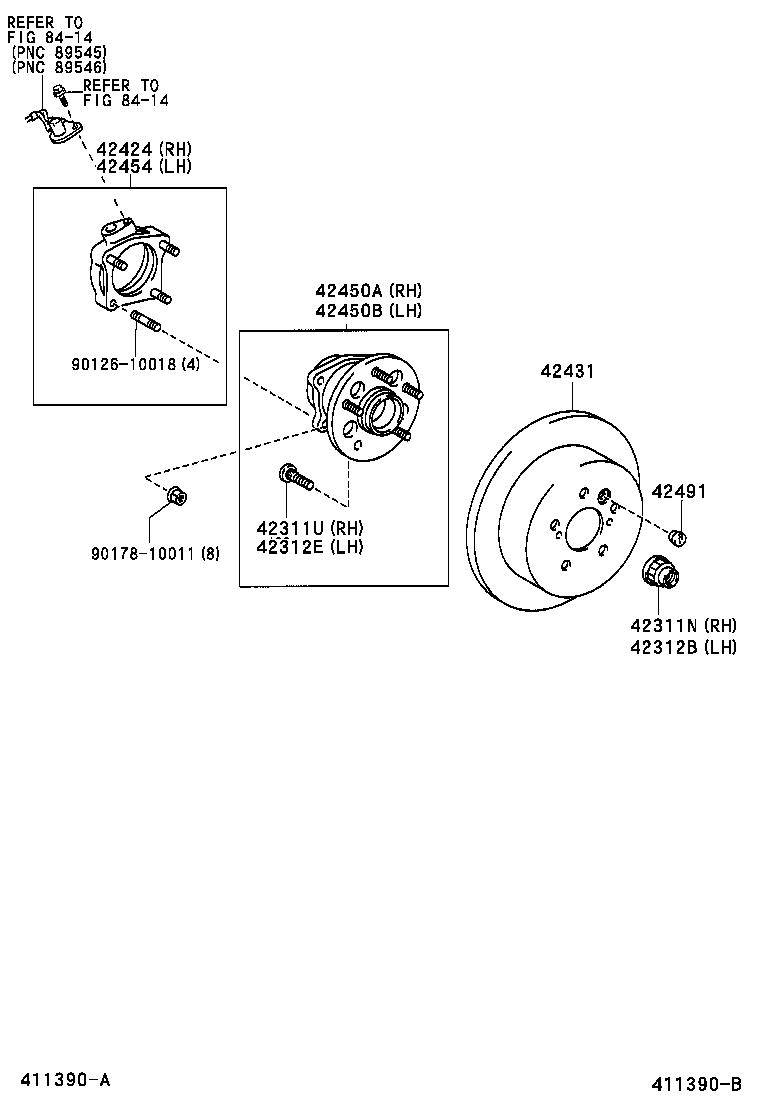 Rear Axle Shaft Hub