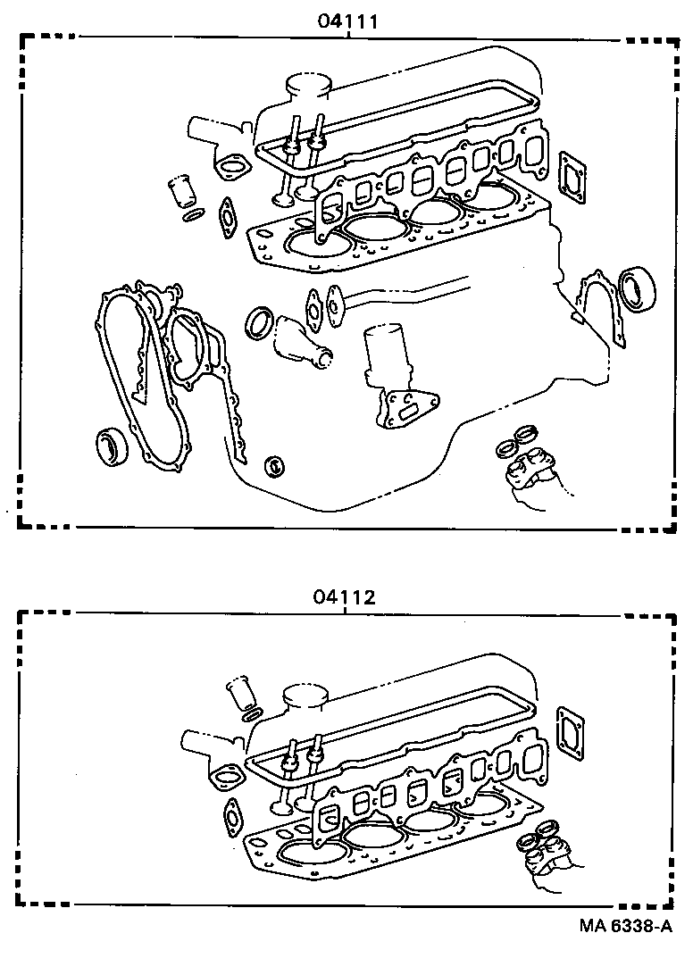 Engine Overhaul Gasket Kit