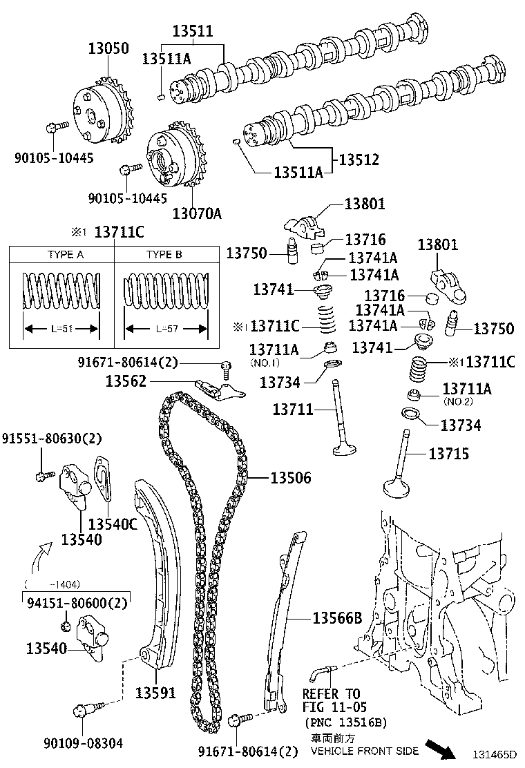 Camshaft & Valve