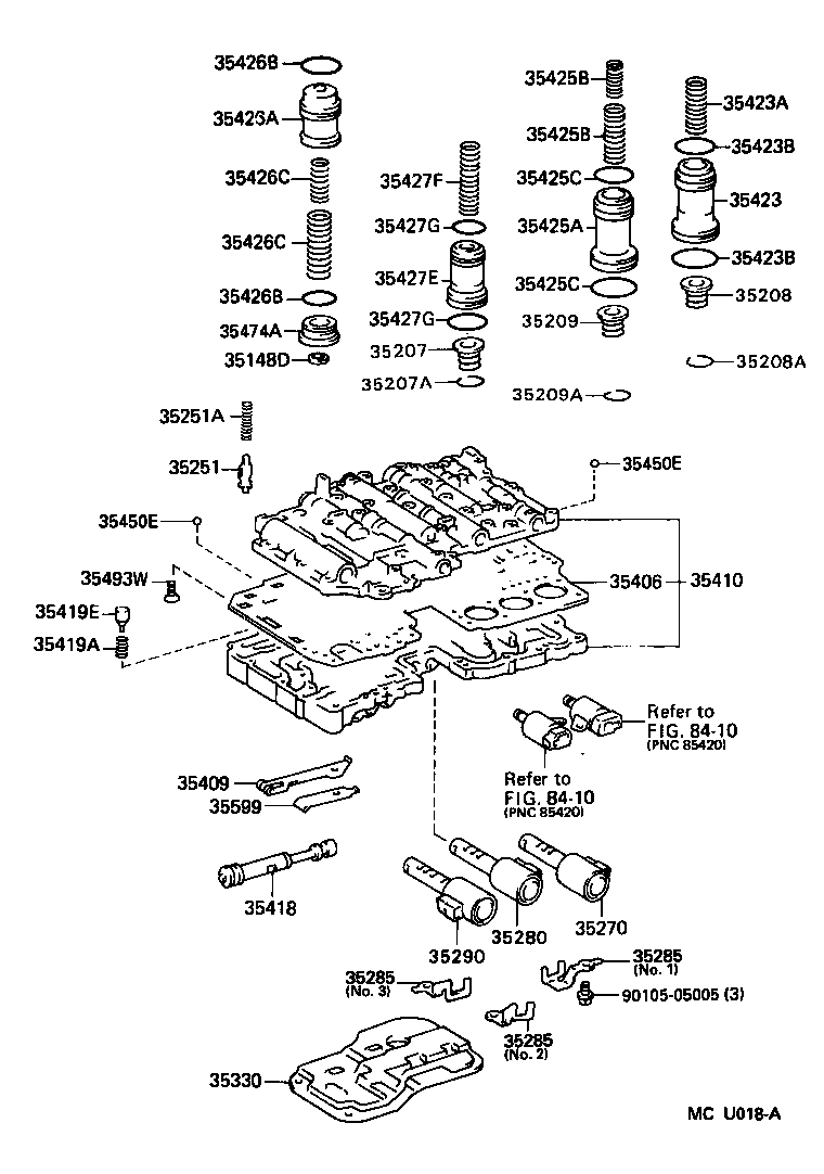 Valve Body Oil Strainer