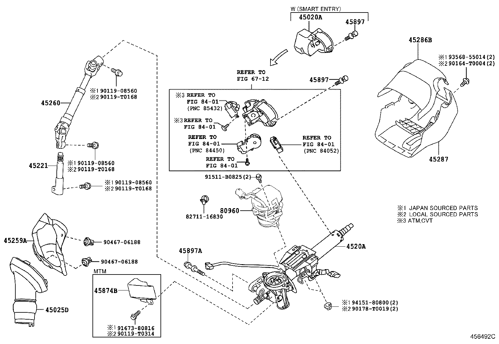 Steering Column & Shaft