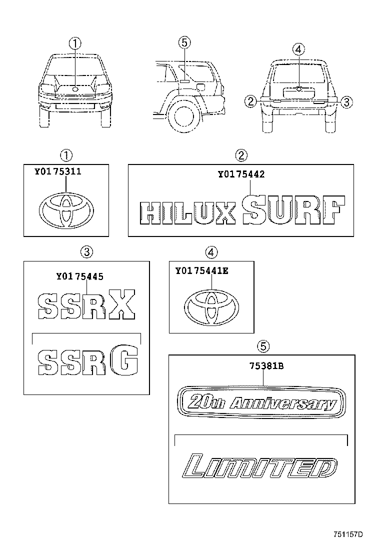 Emblem Name Plate